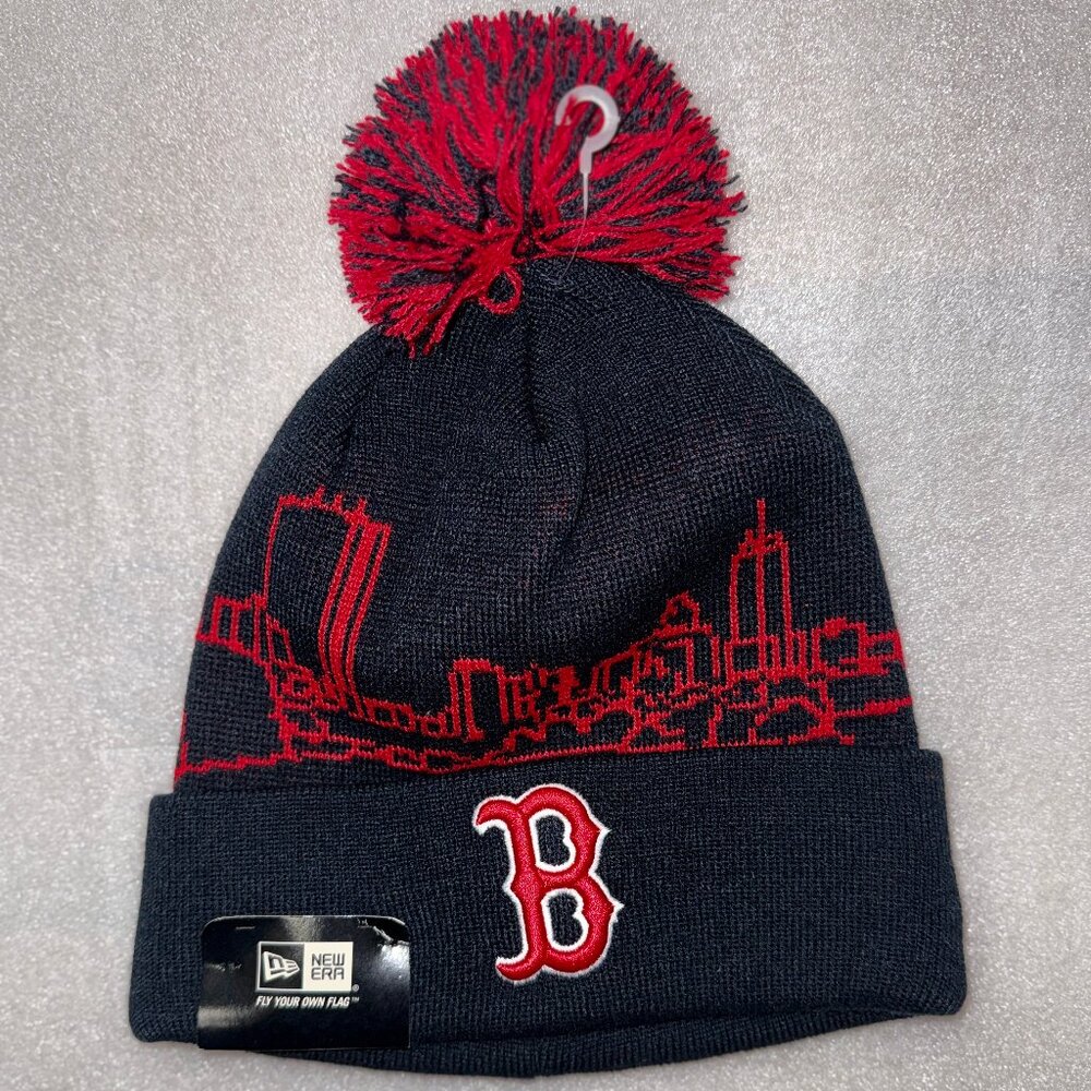 NEW ERA Skyline Wrapz Beanie Knit Boston Red Sox